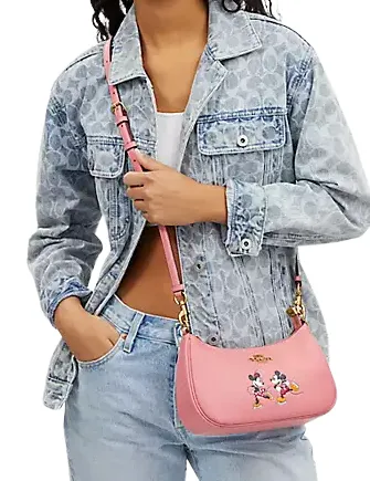 Coach Disney X Coach Teri Shoulder Bag With Ice Skate Motif Coach Bags