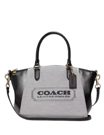Coach Elise Satchel With Coach Badge Coach Bags