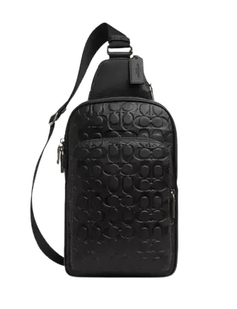 Coach Ethan Pack In Signature Leather Coach Bags