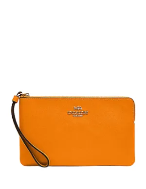 Coach Large Corner Zip Wristlet Coach Bags