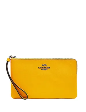 Coach Large Corner Zip Wristlet Coach Bags