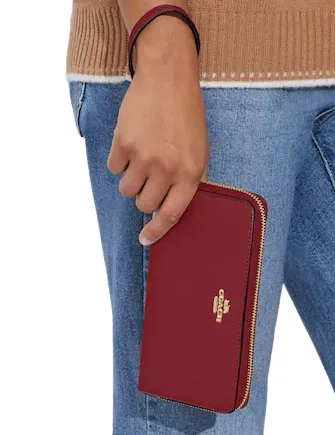 Coach Long Zip Around Wallet Coach Bags
