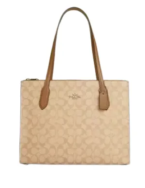 Coach Nina Carryall In Signature Canvas Coach Bags