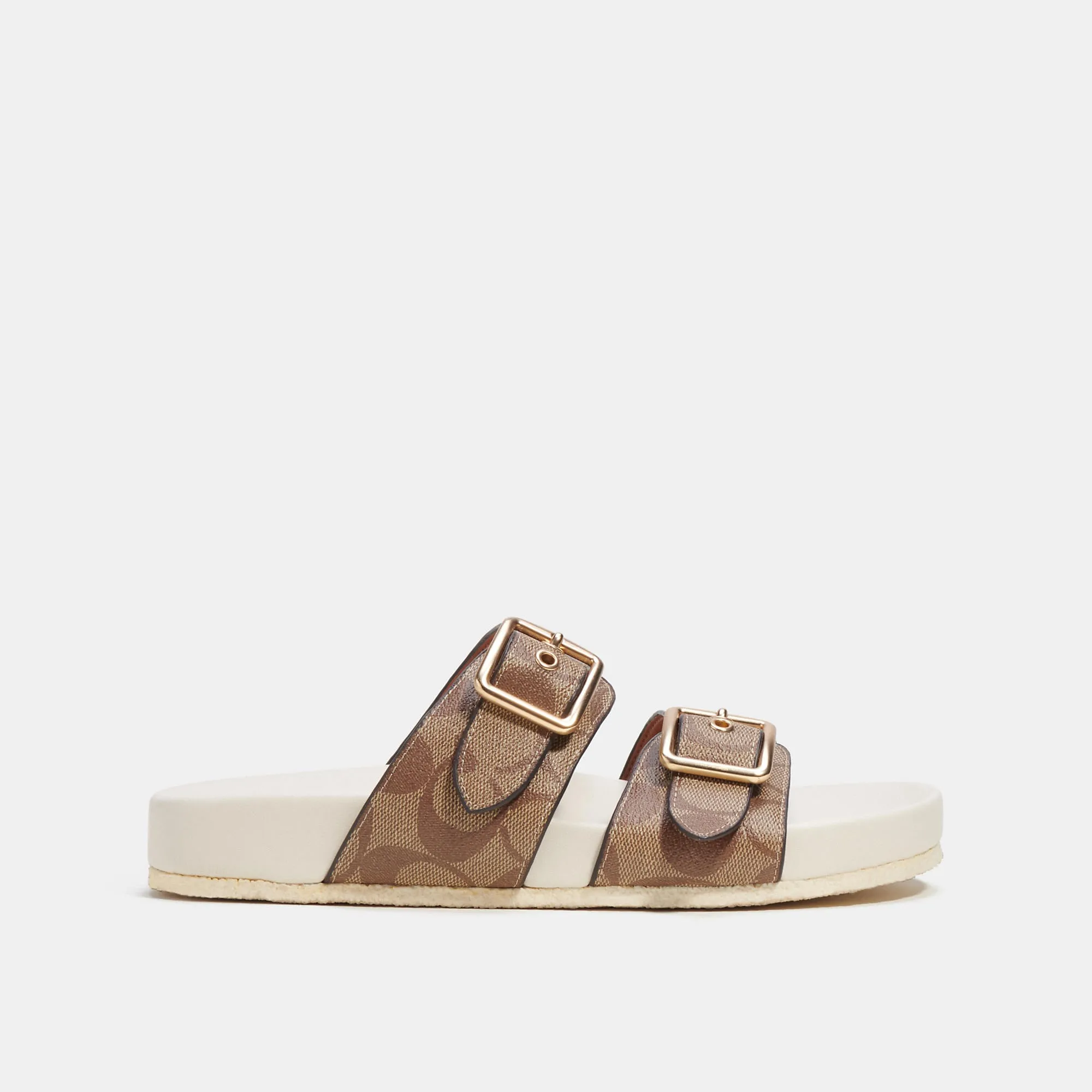 Coach Outlet Allanah Sandal In Signature Canvas COACH Outlet Bags
