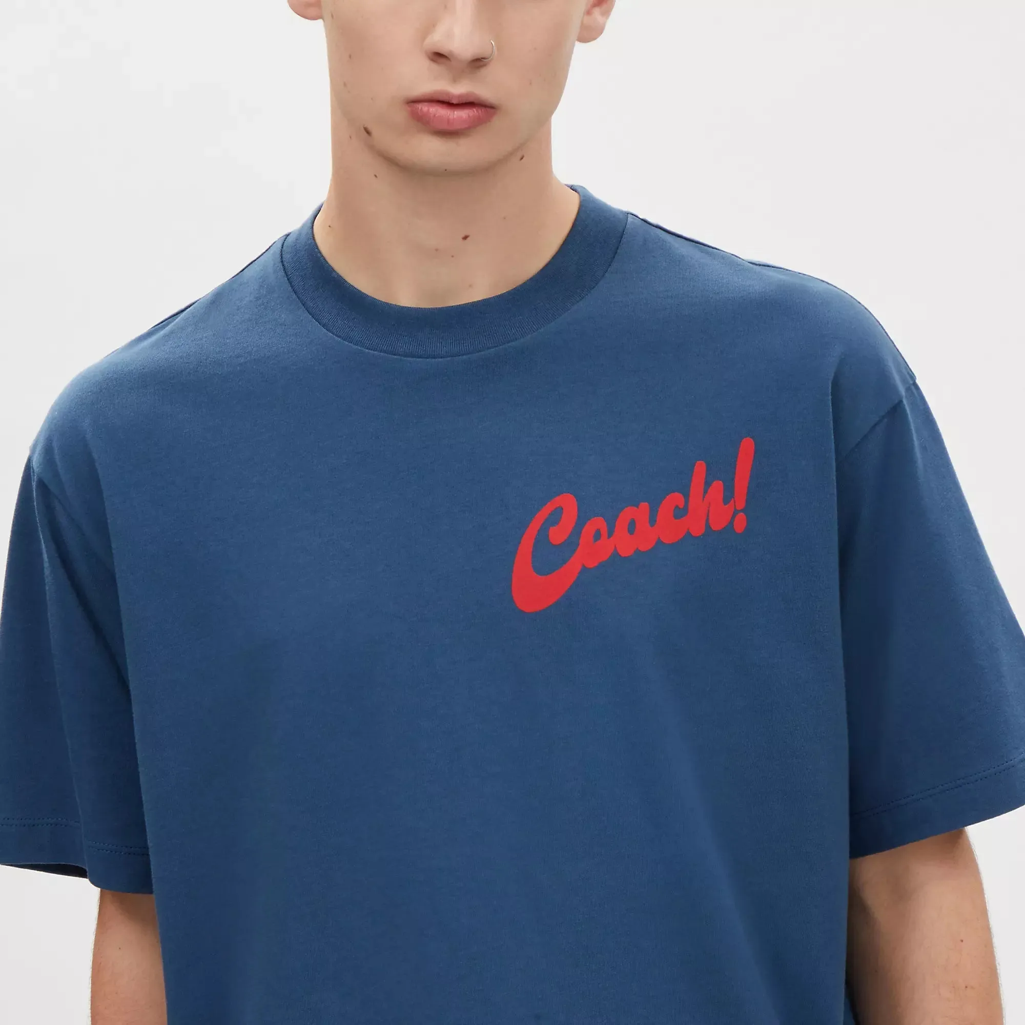 Coach Outlet Boardwalk Specials T Shirt In Organic Cotton COACH Outlet Bags