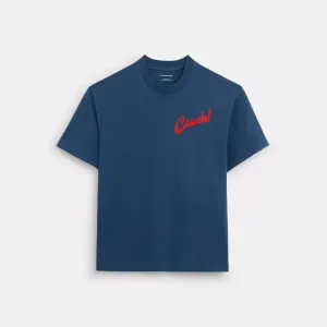 Coach Outlet Boardwalk Specials T Shirt In Organic Cotton COACH Outlet Bags