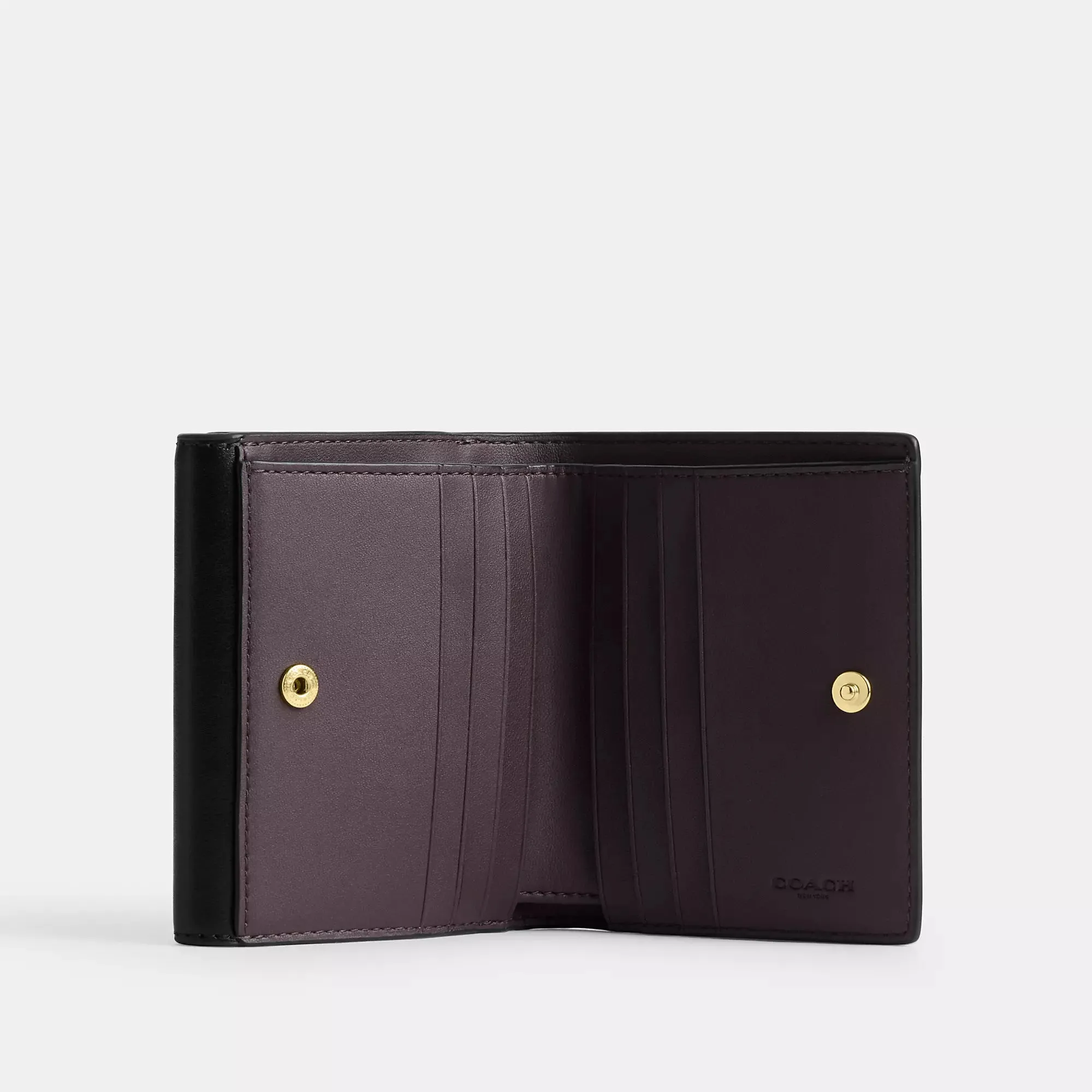 Coach Outlet Eliza Small Wallet In Signature Canvas COACH Outlet Bags
