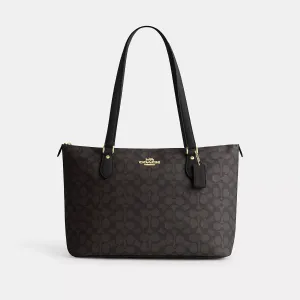 Coach Outlet Gallery Tote Bag In Signature Canvas COACH Outlet Bags