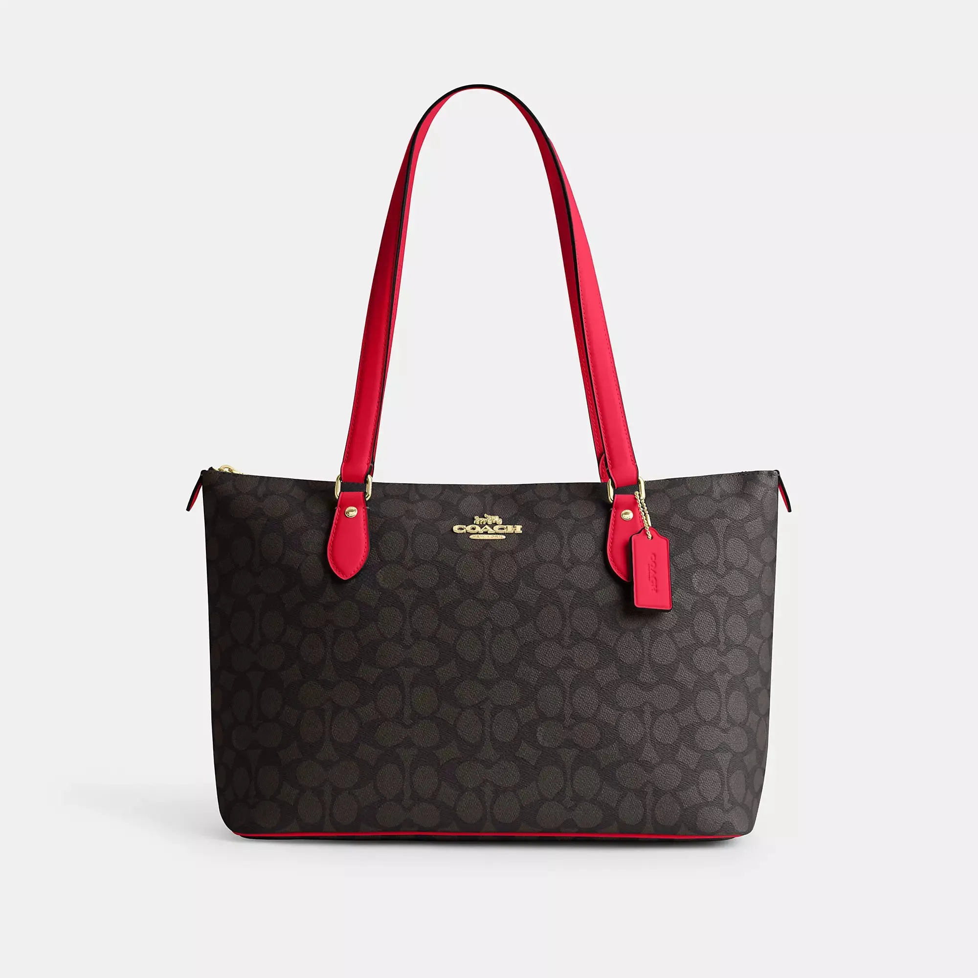 Coach Outlet Gallery Tote Bag In Signature Canvas COACH Outlet Bags
