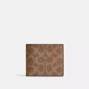 Coach Outlet Id Billfold Wallet In Signature Canvas COACH Outlet Bags