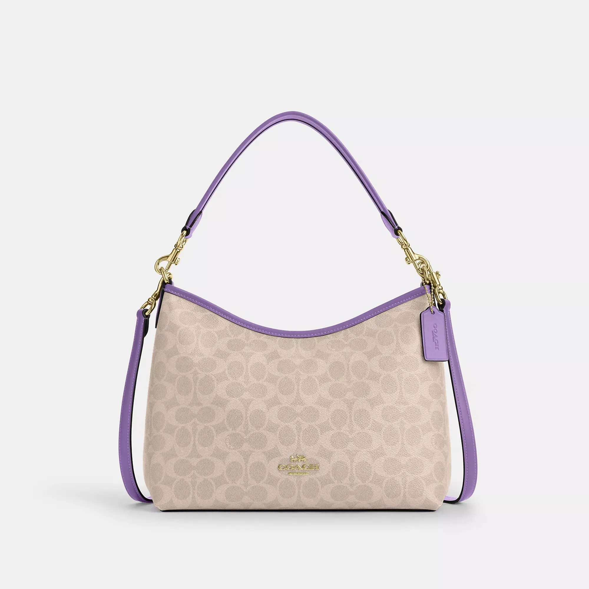 Coach Outlet Laurel Shoulder Bag In Signature Canvas COACH Outlet Bags