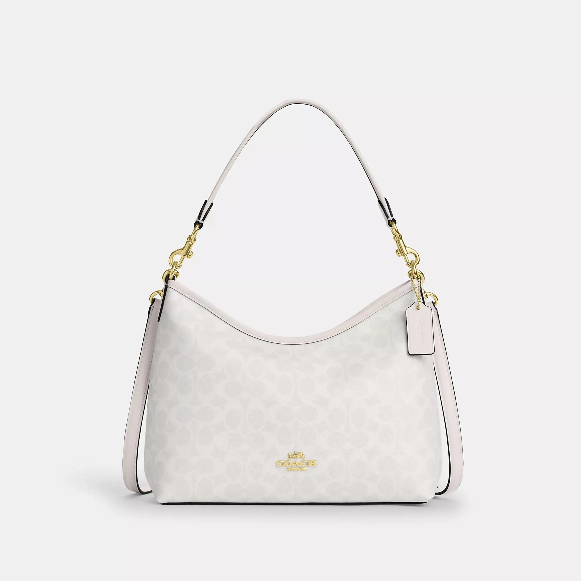 Coach Outlet Laurel Shoulder Bag In Signature Canvas COACH Outlet Bags