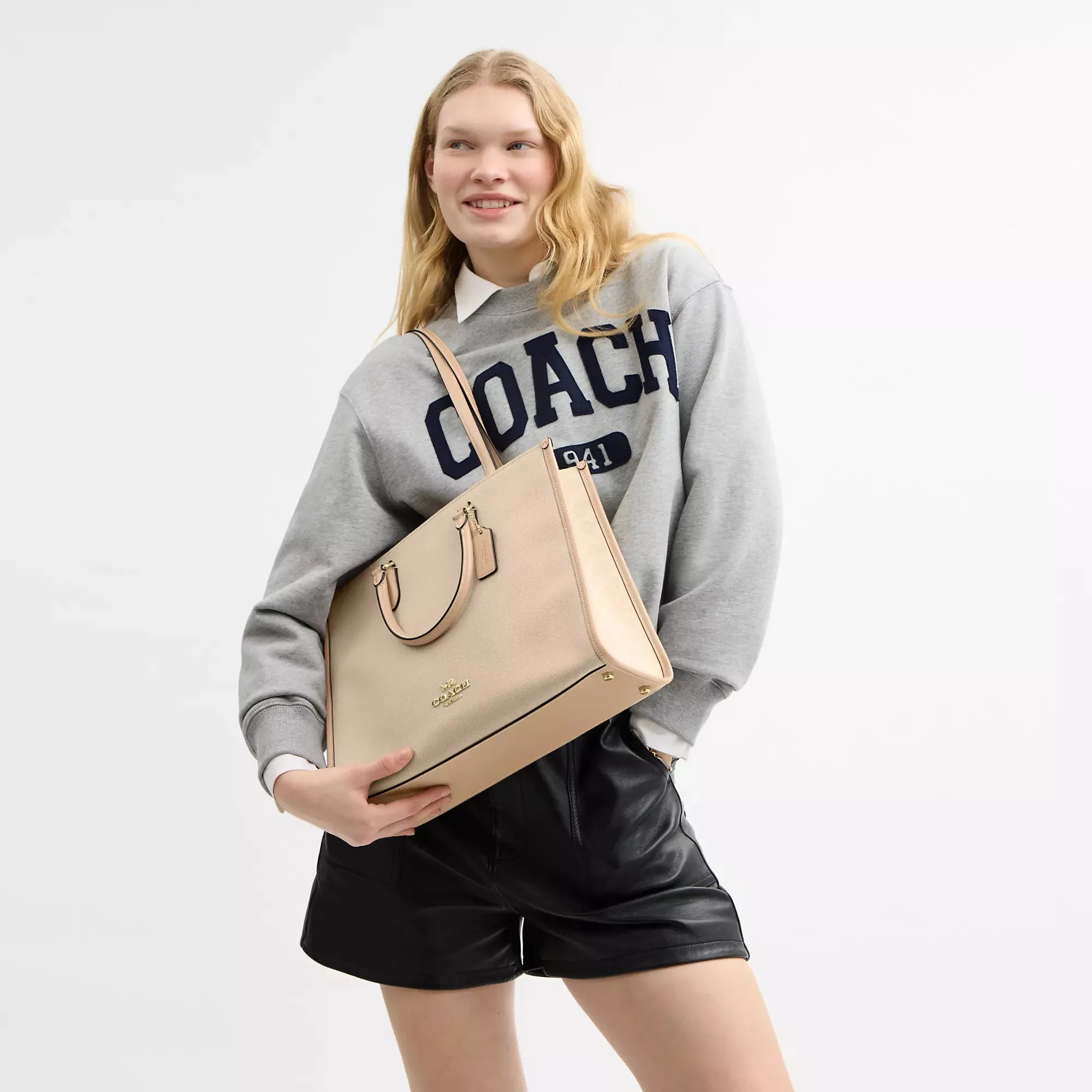 Coach Outlet Maggie Tote Bag In Colorblock COACH Outlet Bags