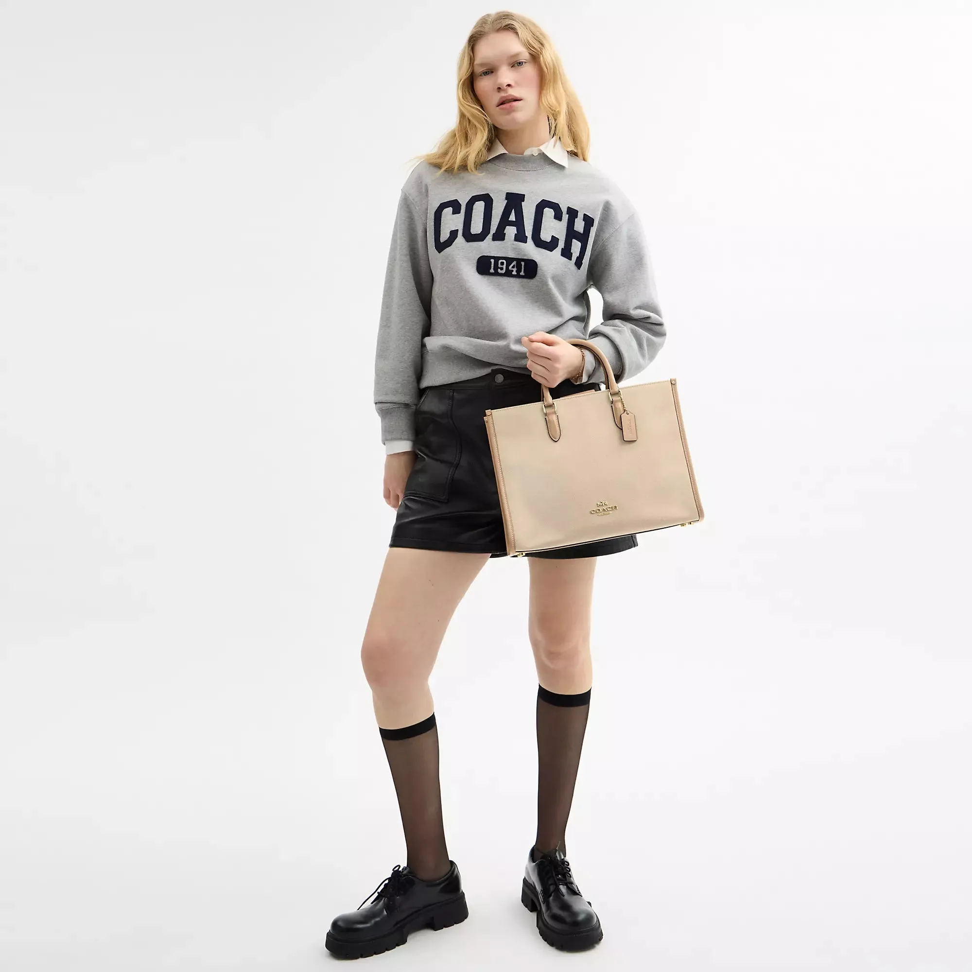 Coach Outlet Maggie Tote Bag In Colorblock COACH Outlet Bags