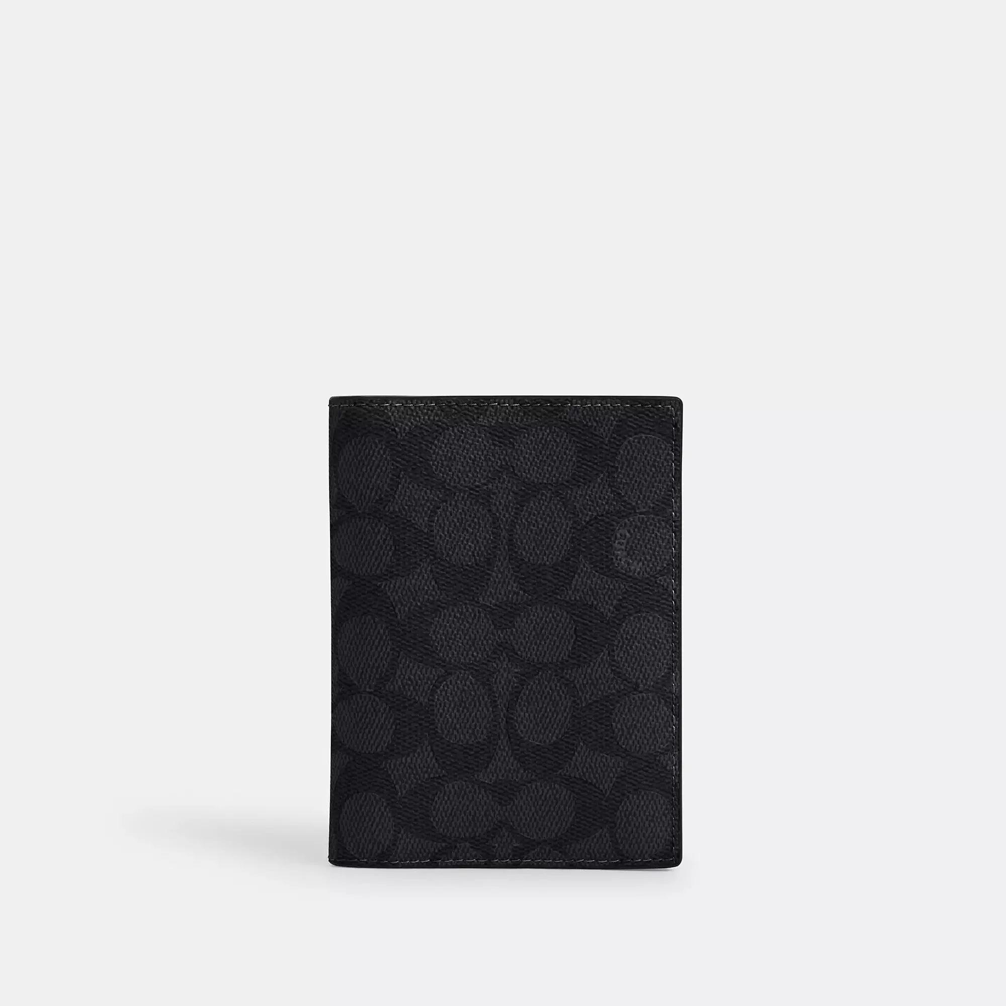 Coach Outlet Passport Card Case In Signature Canvas COACH Outlet Bags