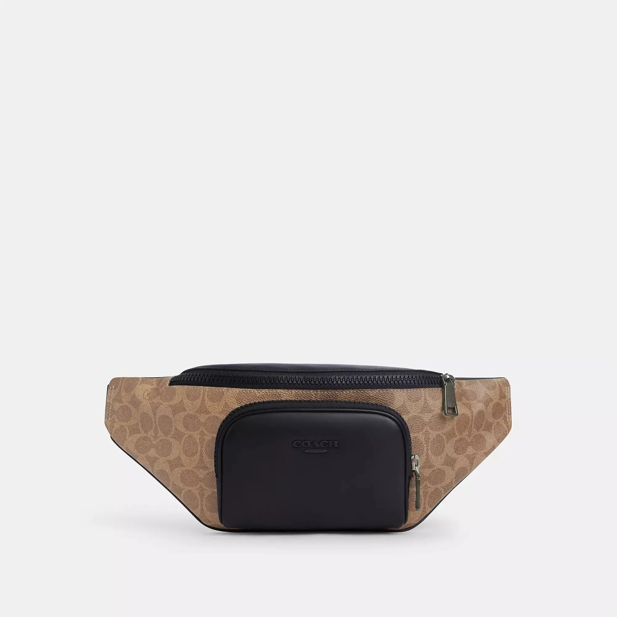 Coach Outlet Racer Belt Bag In Signature COACH Outlet Bags