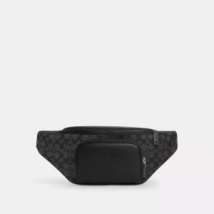 Coach Outlet Racer Belt Bag In Signature COACH Outlet Bags