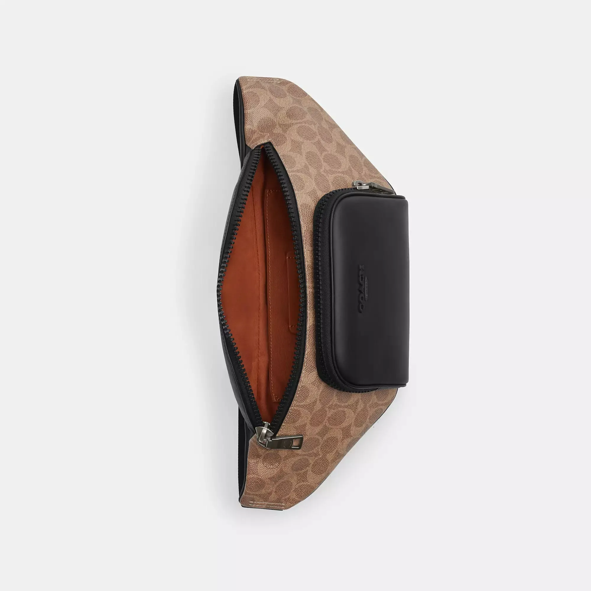 Coach Outlet Racer Belt Bag In Signature COACH Outlet Bags