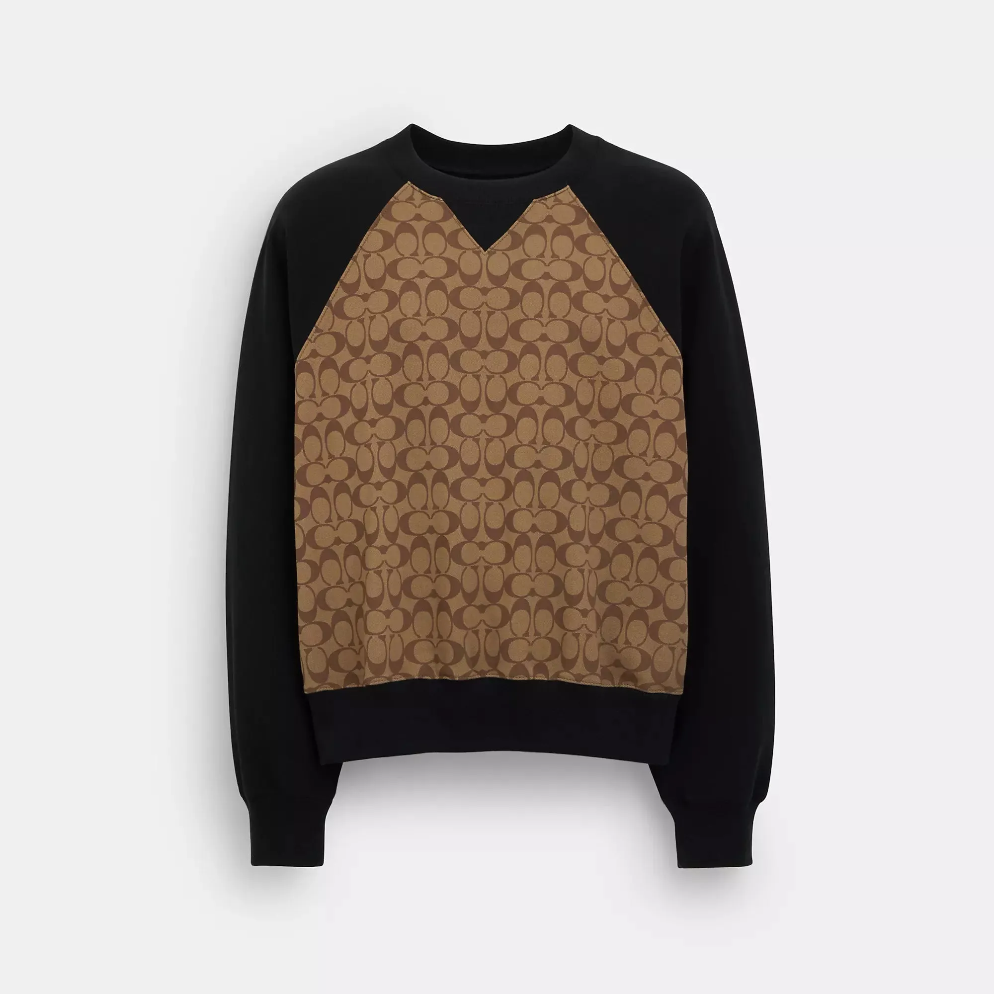 Coach Outlet Signature Crewneck Sweatshirt COACH Outlet Bags
