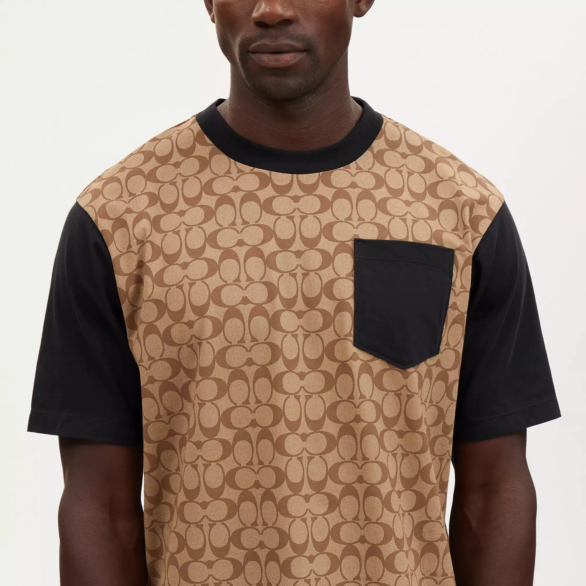 Coach Outlet Signature T Shirt In Organic Cotton COACH Outlet Bags