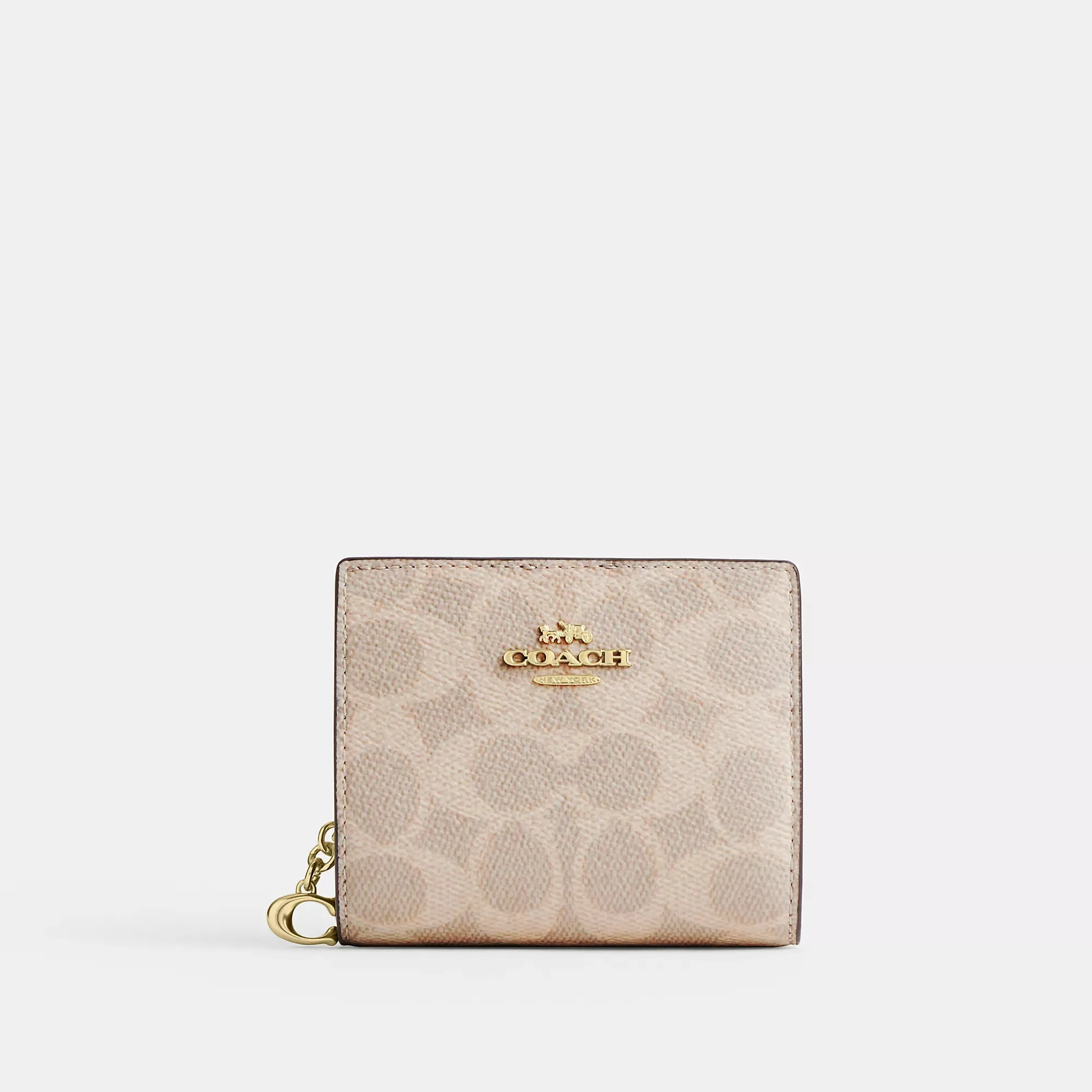 Coach Outlet Snap Wallet In Signature Canvas COACH Outlet Bags