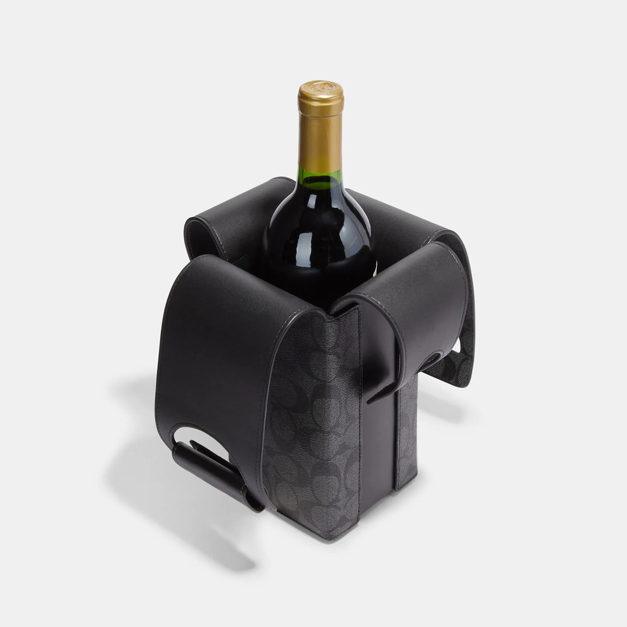 Coach Outlet Wine Carrier In Signature Canvas COACH Outlet Bags