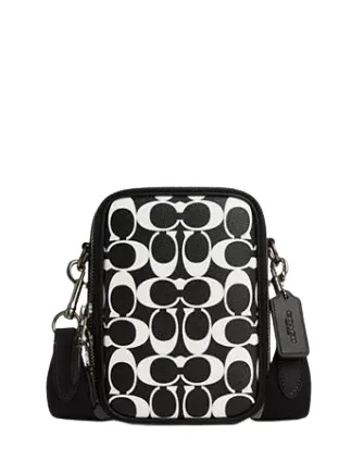 Coach Stanton Crossbody In Signature Canvas Coach Bags