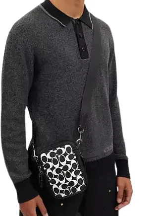 Coach Stanton Crossbody In Signature Canvas Coach Bags