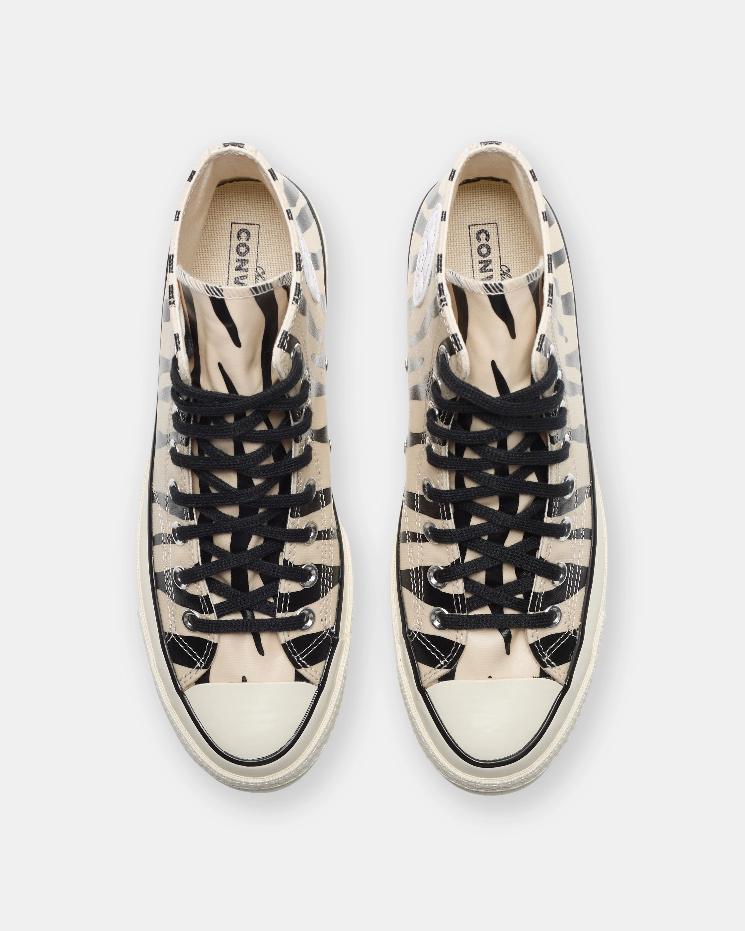 CONVERSE CHUCK 70 HI - LIGHTDUNE/ BLACK/ EGRET Womens vintage sneakers