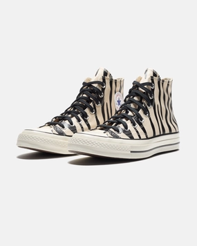 CONVERSE CHUCK 70 HI - LIGHTDUNE/ BLACK/ EGRET Classic Chuck sneakers