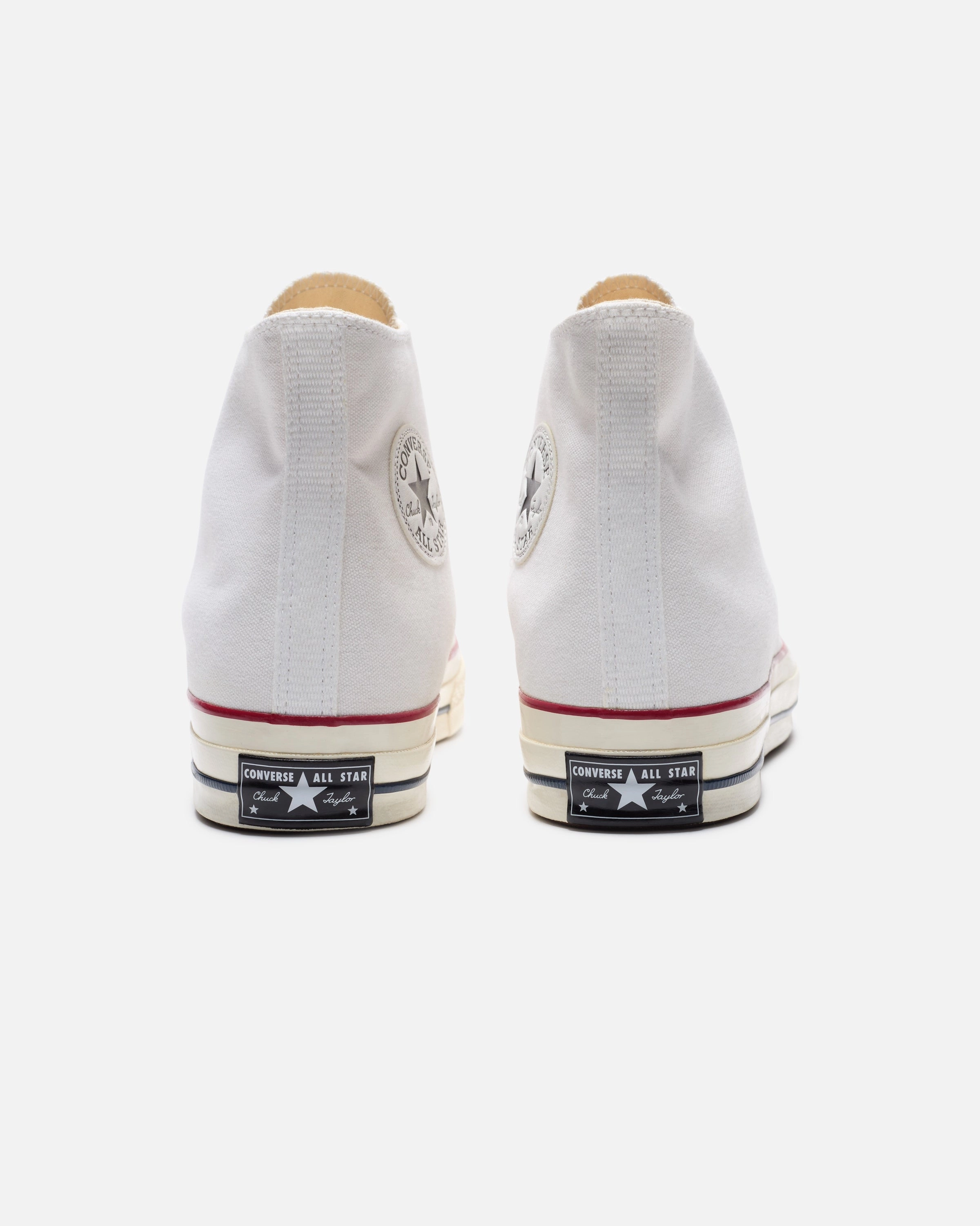 CONVERSE CHUCK 70 HI - WHITE/ GARNET/ EGRET Womens vintage sneakers