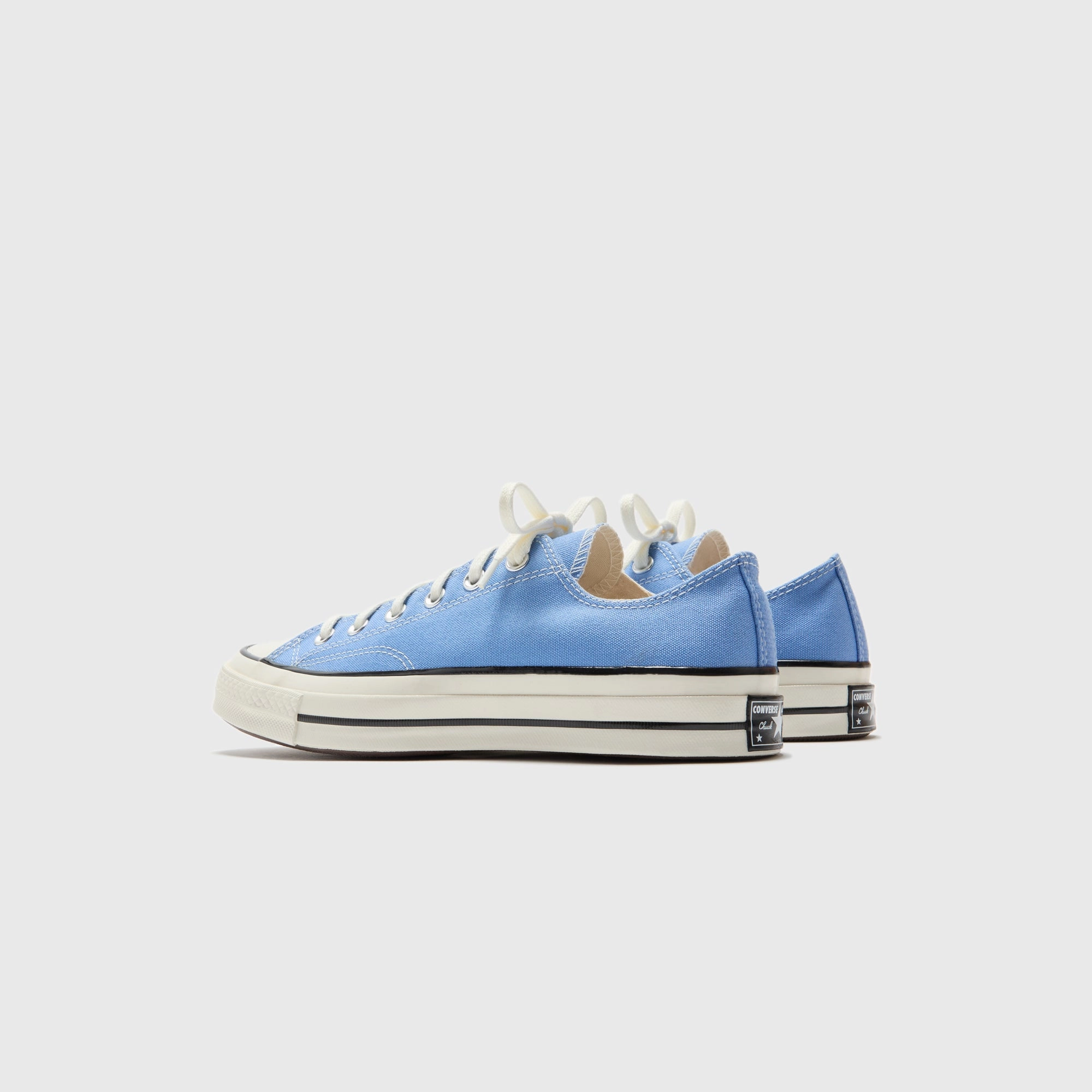 Converse Chuck 70 Low - Open Sky / Egret / Black Heritage style lace-ups