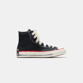 Converse Chuck Taylor All Star '70 High - Sketch Black / White / Red Mens casual Converse sneakers