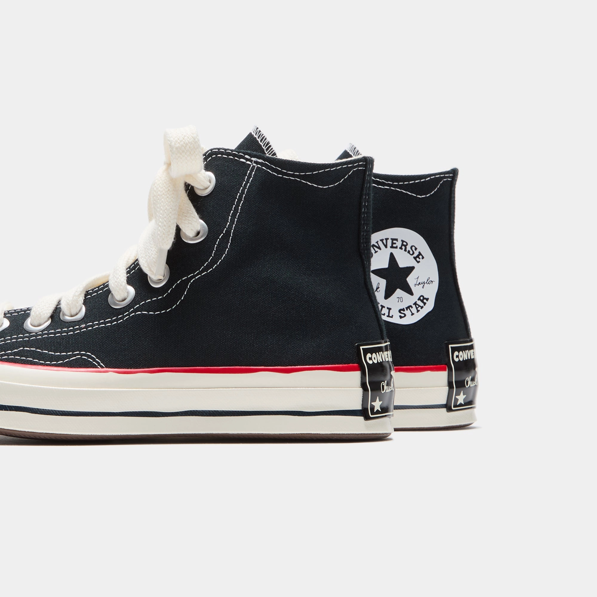 Converse Chuck Taylor All Star '70 High - Sketch Black / White / Red Heritage style lace-ups