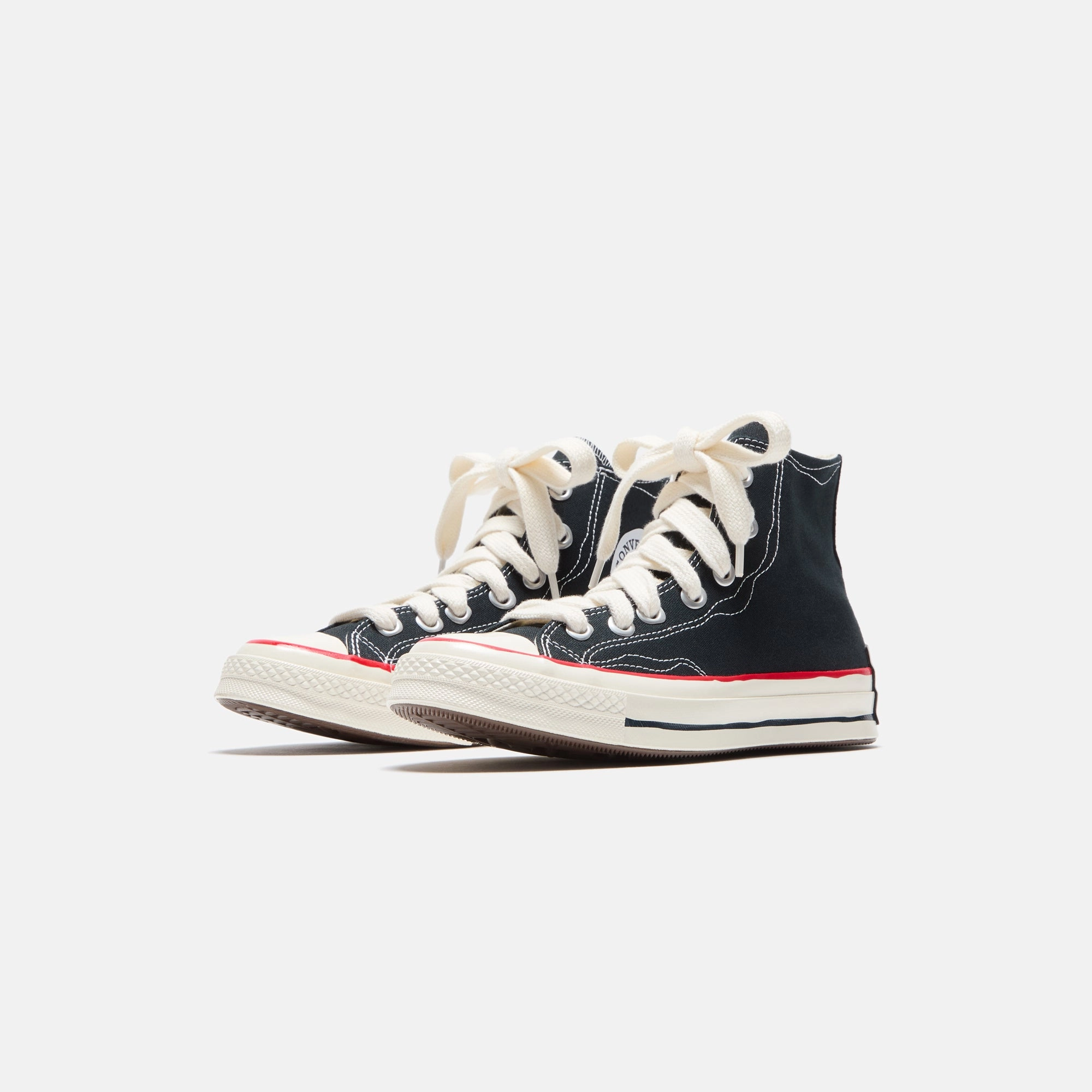 Converse Chuck Taylor All Star '70 High - Sketch Black / White / Red Heritage style lace-ups