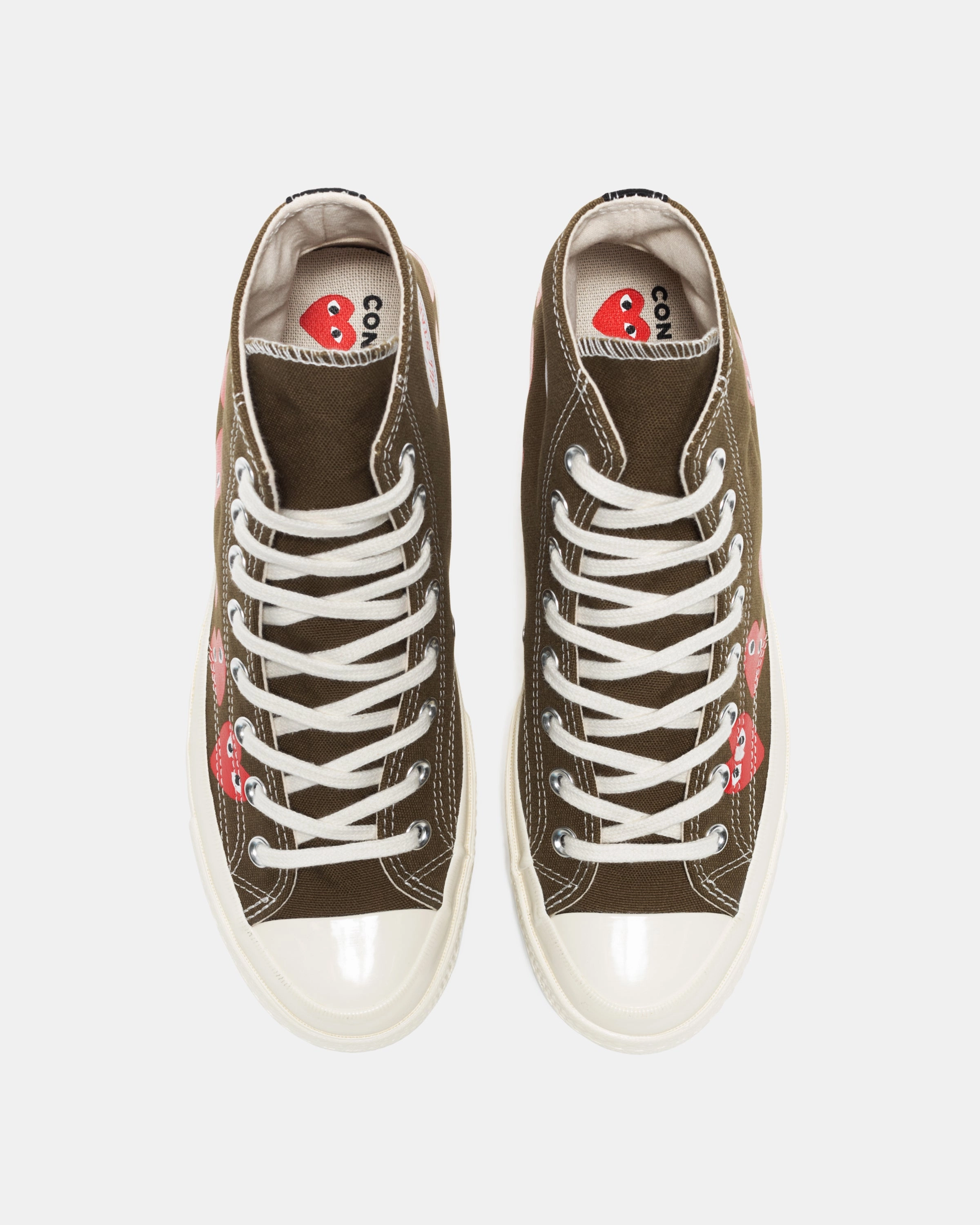 CONVERSE X CDG PLAY MULTI HEART CHUCK TAYLOR ALL STAR '70 HIGH Womens vintage sneakers