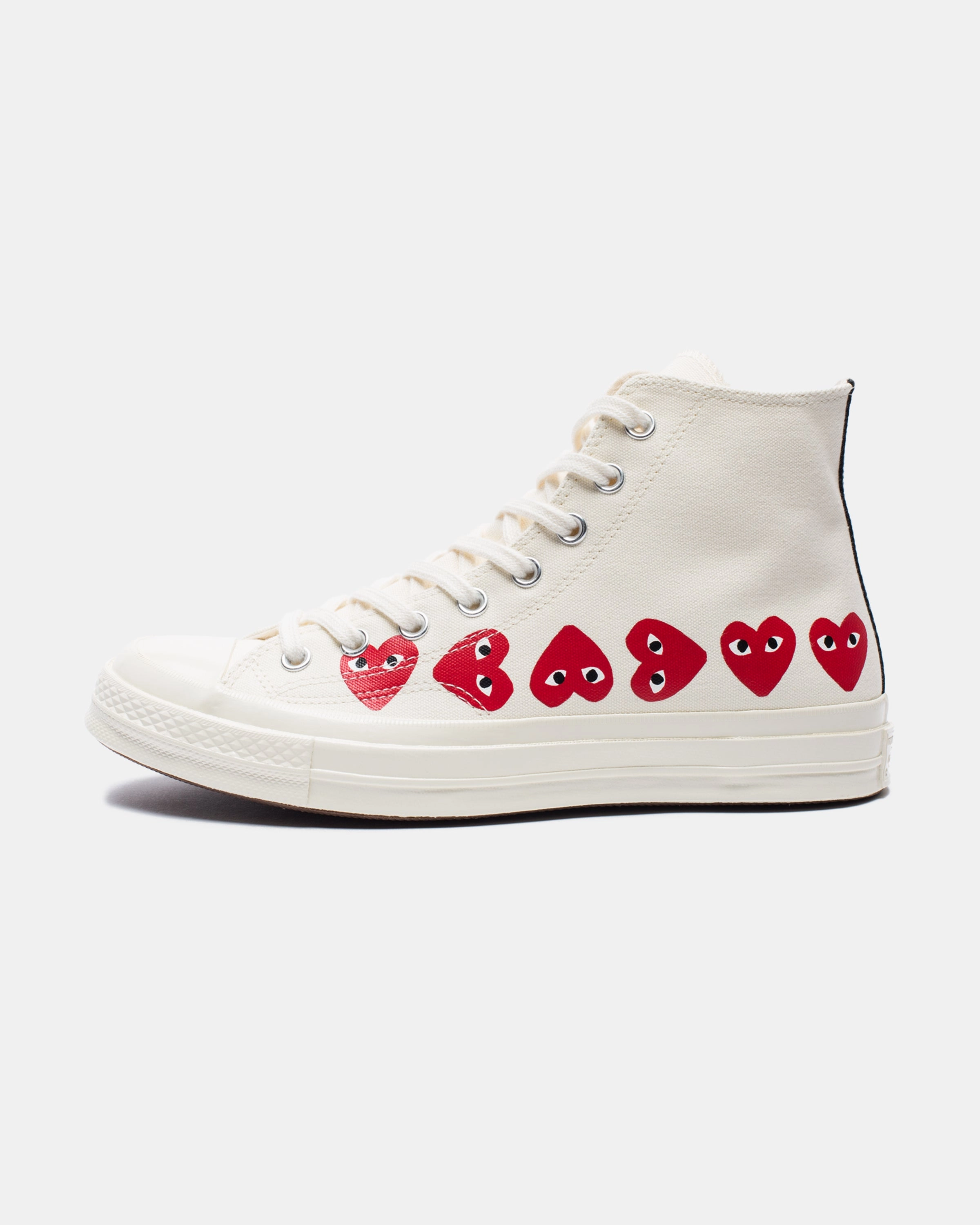 CONVERSE X CDG PLAY MULTI HEART CHUCK TAYLOR ALL STAR '70 HIGH Womens vintage sneakers