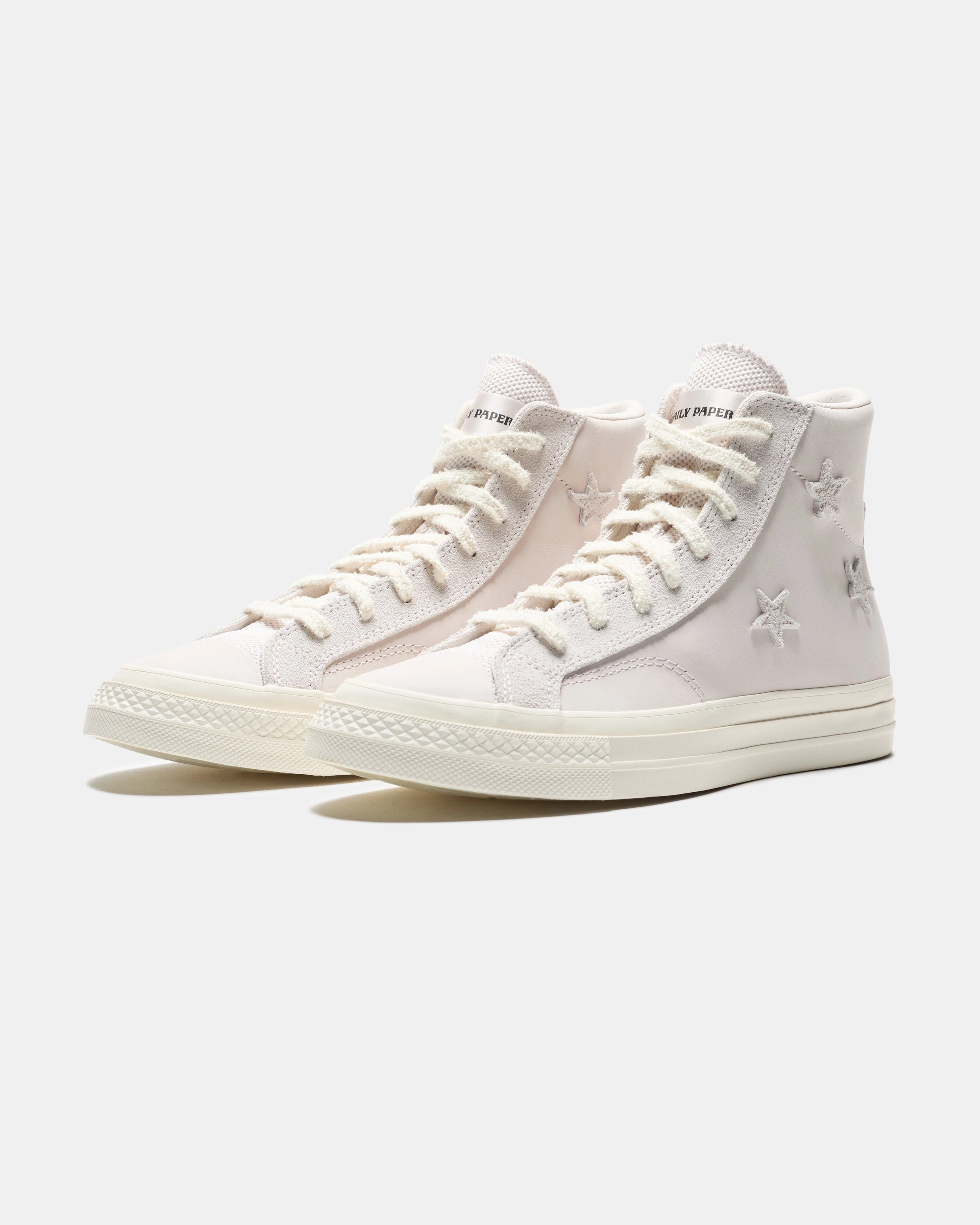 CONVERSE X DAILY PAPER STAR PLAYER 76 HI - WHITESAND Classic Chuck sneakers