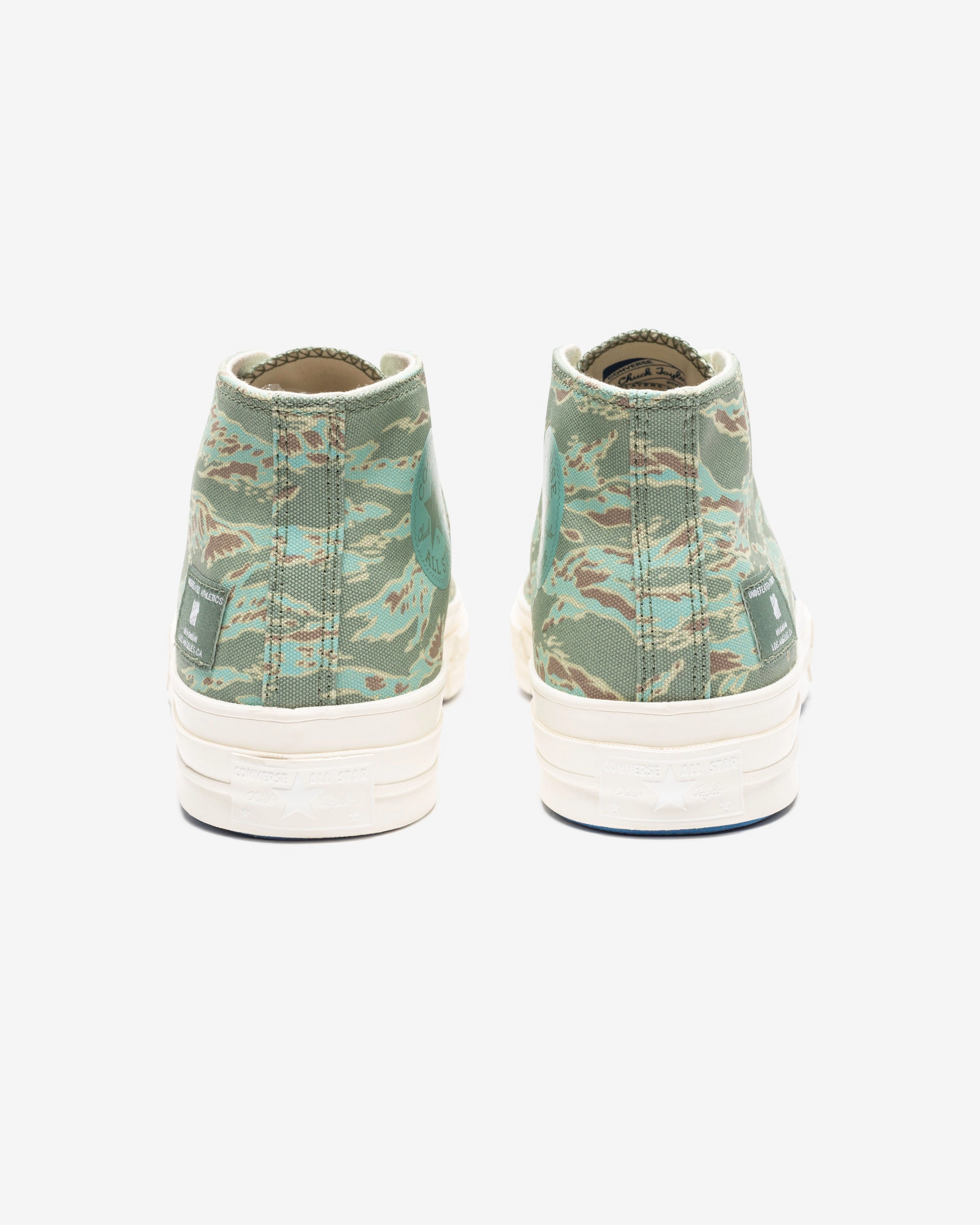 CONVERSE X UNDEFEATED CHUCK 70 MID - SEASPRAY/ FOSSIL/ EGRET Womens vintage sneakers