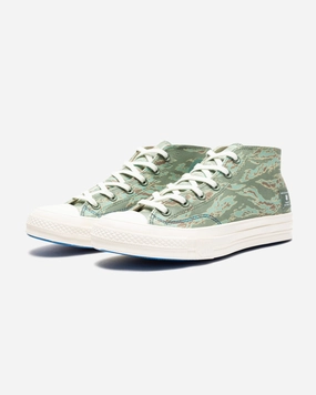 CONVERSE X UNDEFEATED CHUCK 70 MID - SEASPRAY/ FOSSIL/ EGRET Classic Chuck sneakers
