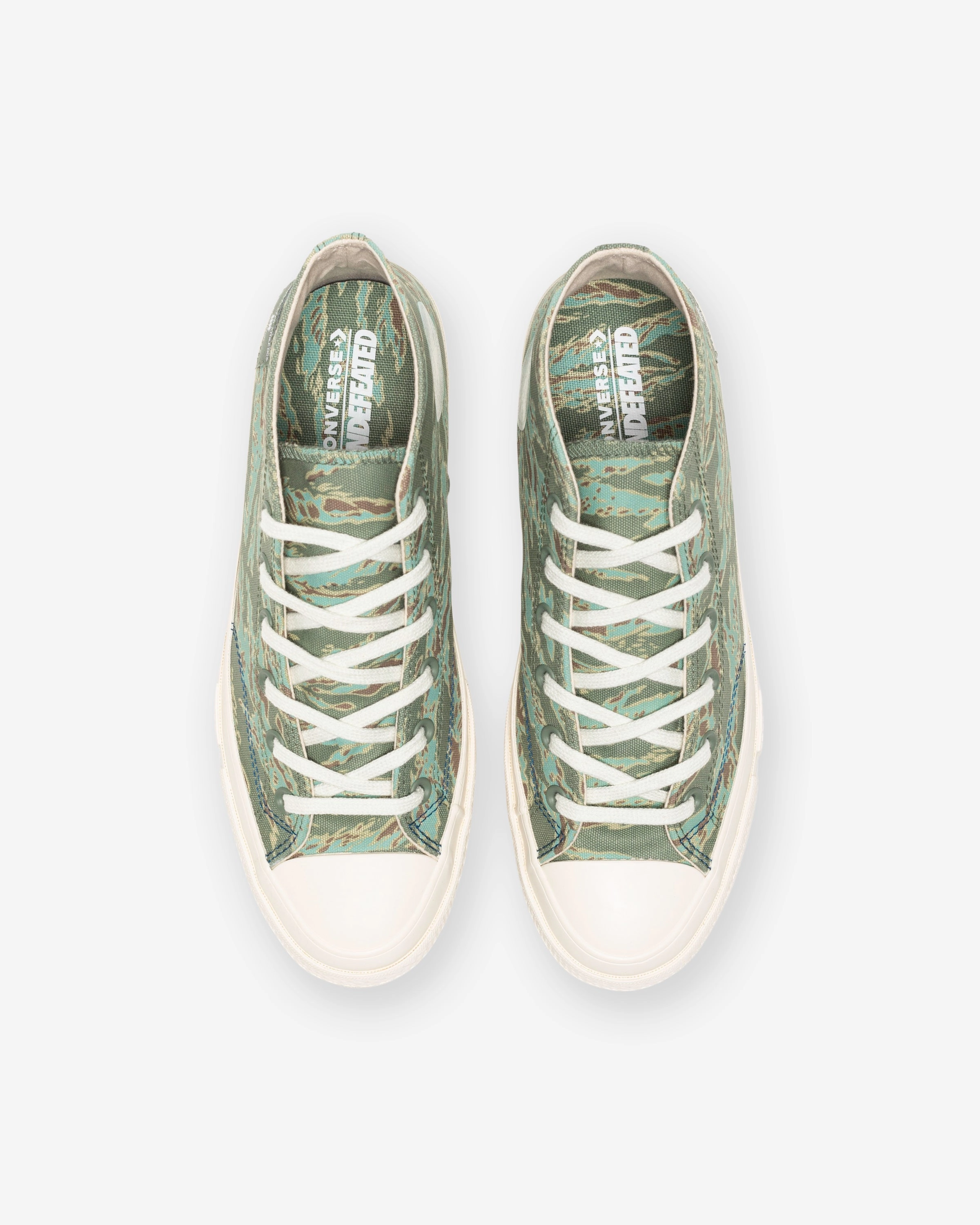 CONVERSE X UNDEFEATED CHUCK 70 MID - SEASPRAY/ FOSSIL/ EGRET Womens vintage sneakers