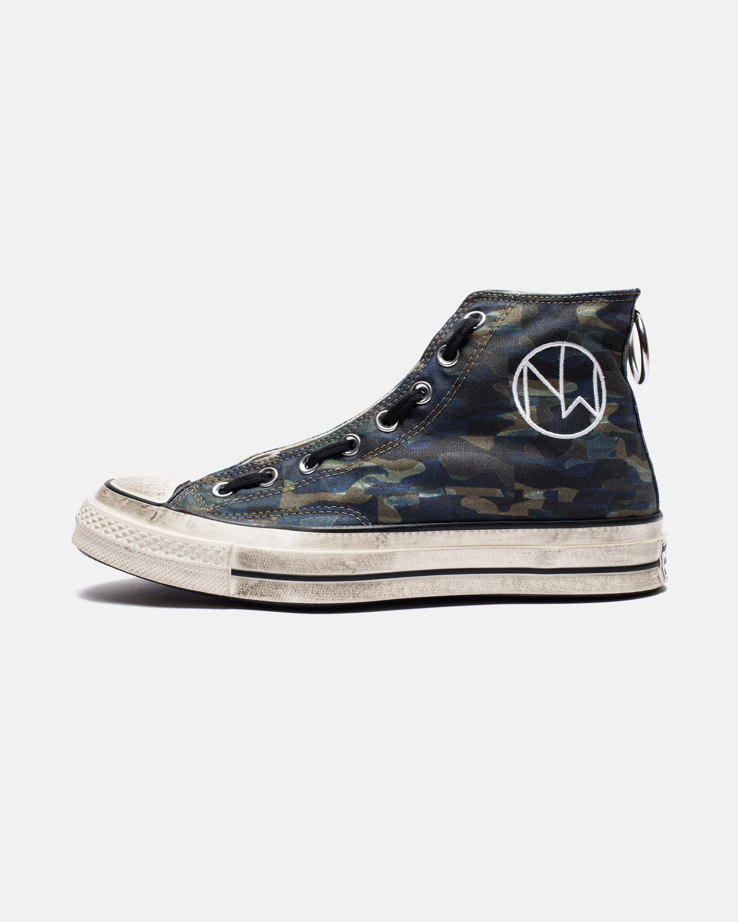 CONVERSE X UNDERCOVER CHUCK 70 HI - BLACK/WHITE/EGRET Womens vintage sneakers