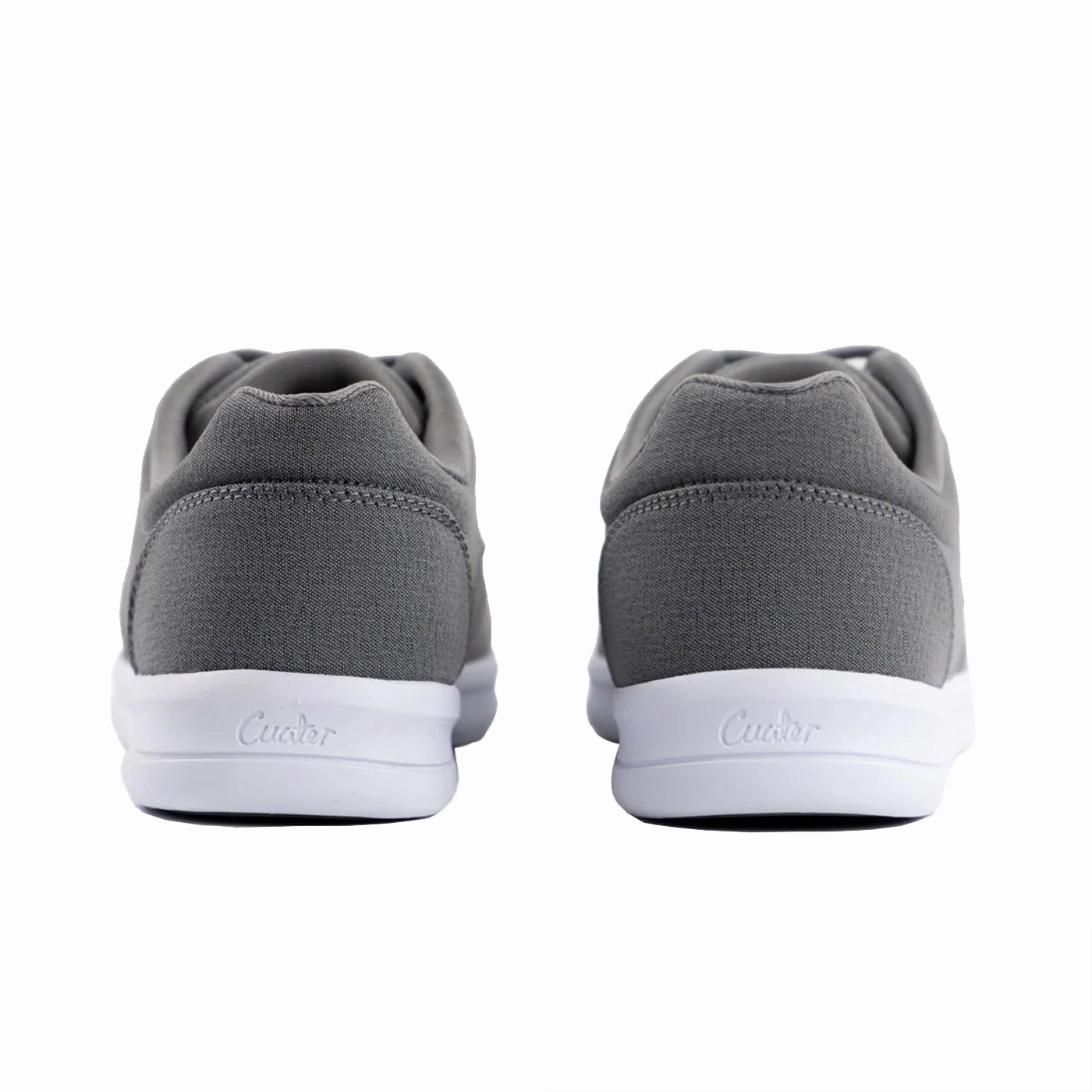 Cuater The Daily Woven Shoes - Heather Grey Chic Platform Sneakers