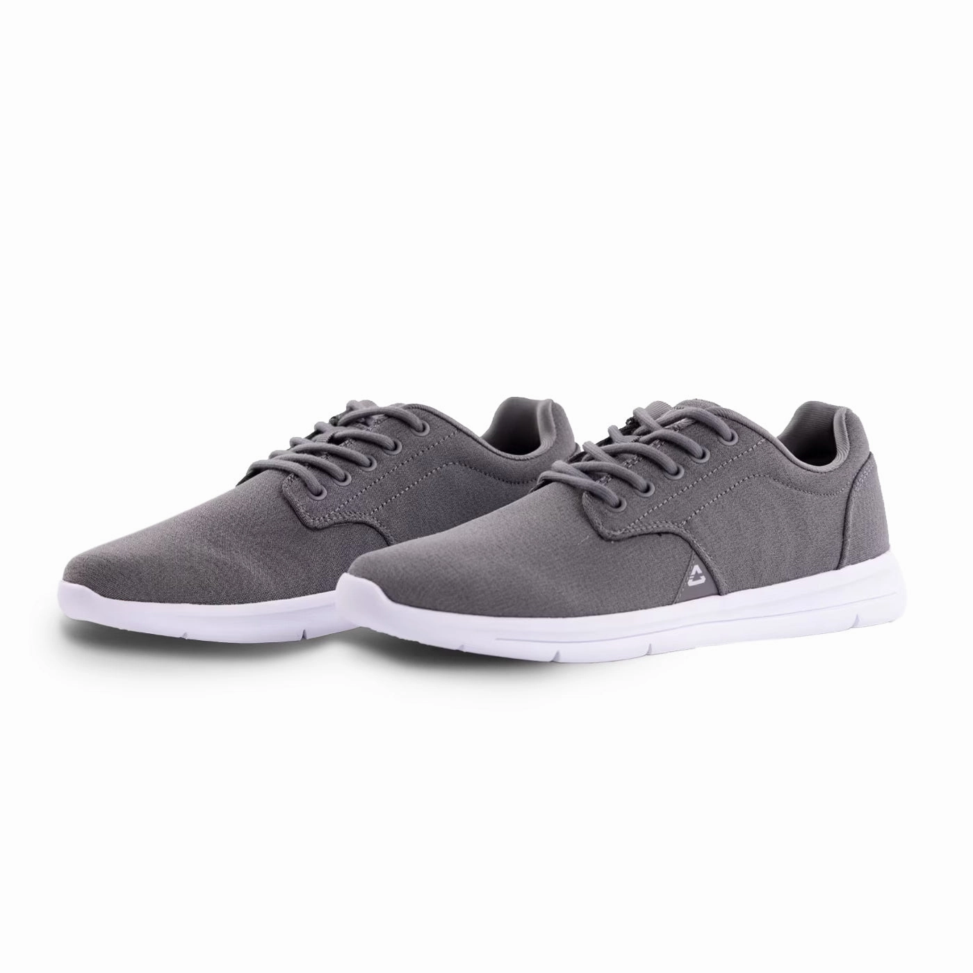 Cuater The Daily Woven Shoes - Heather Grey Chic Platform Sneakers