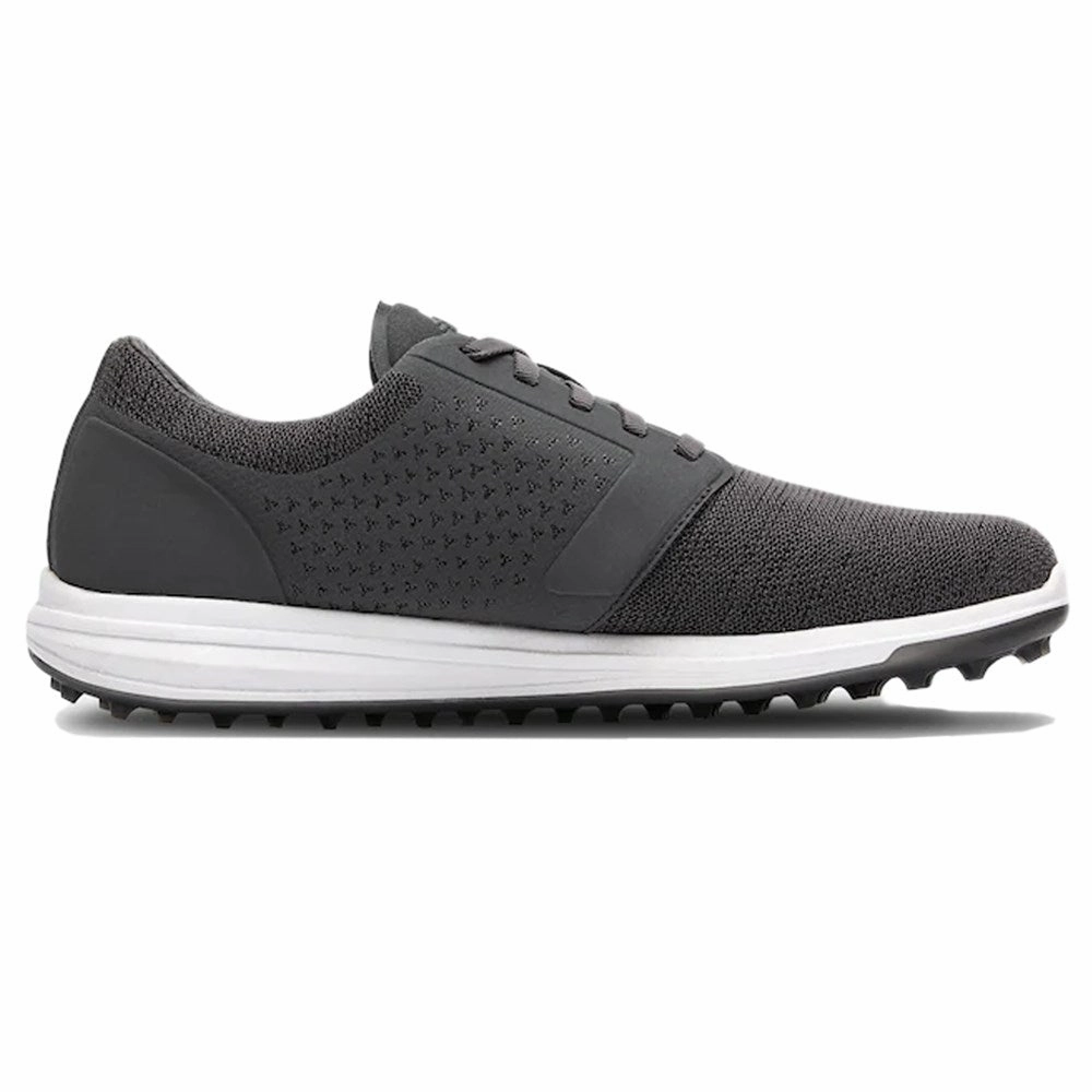 Cuater The Money Maker Golf Shoes - Heather Grey Pinstripe Golf Swing Stability