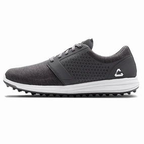 Cuater The Money Maker Golf Shoes - Heather Grey Pinstripe Cuater golf shoe styles