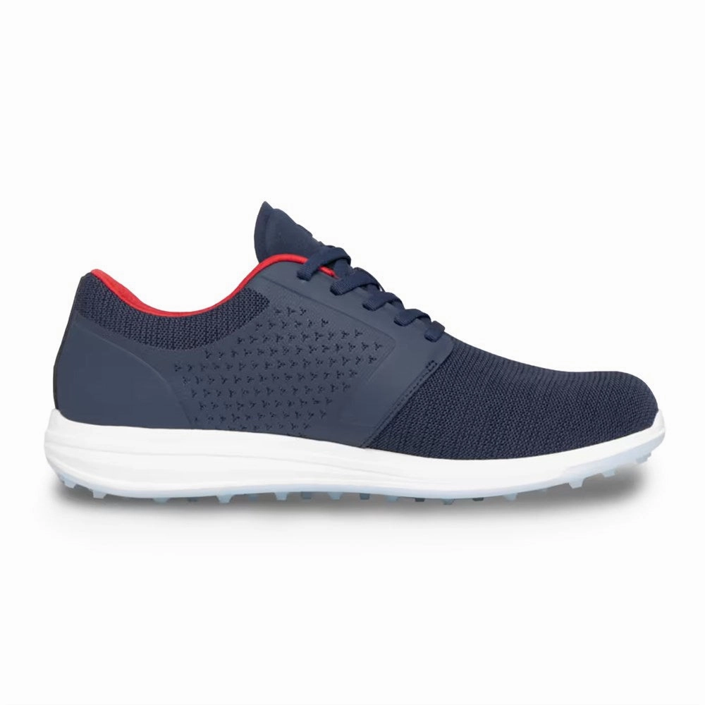 Cuater The Money Maker Golf Shoes - Navy/Red Chic Platform Sneakers
