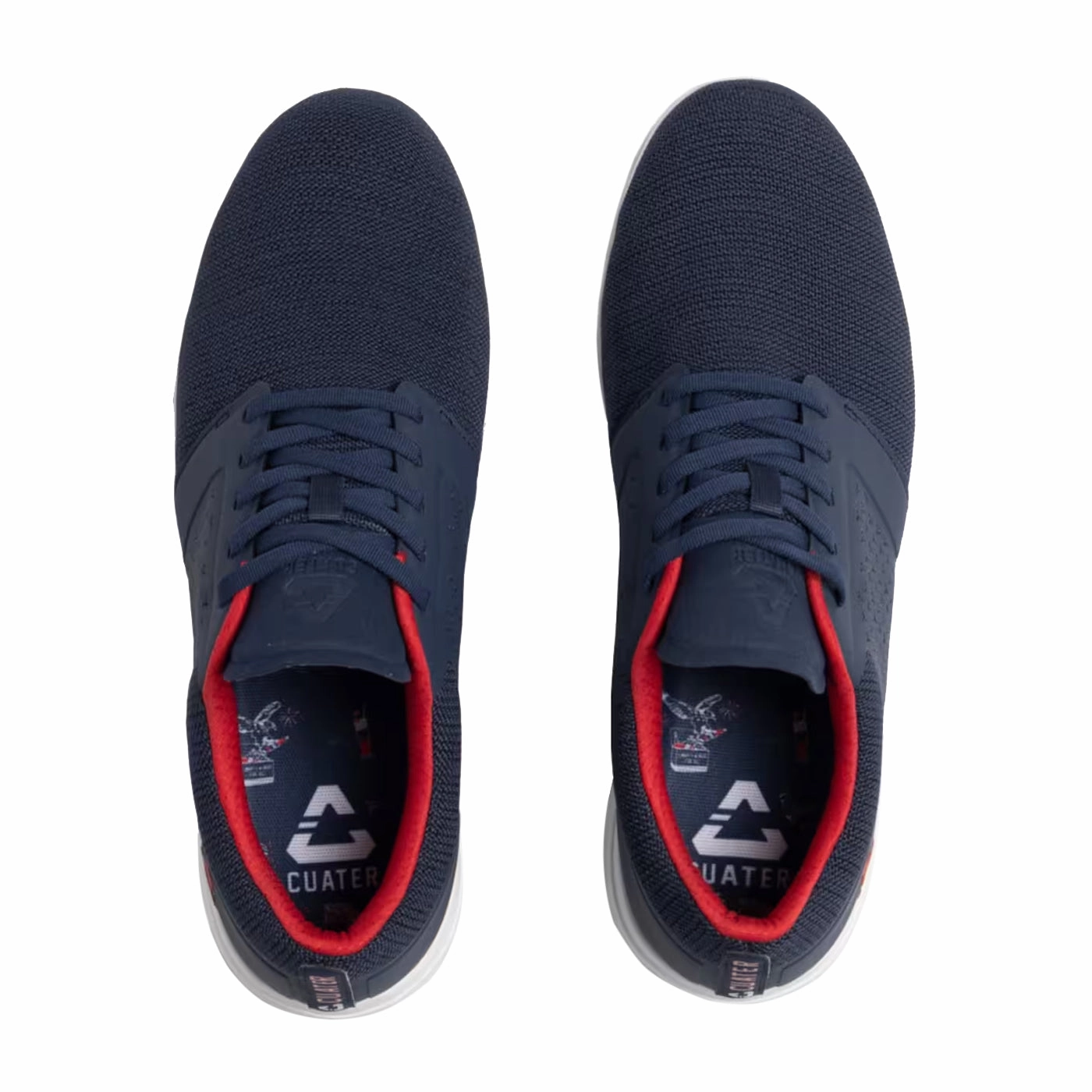 Cuater The Money Maker Golf Shoes - Navy/Red Chic Platform Sneakers