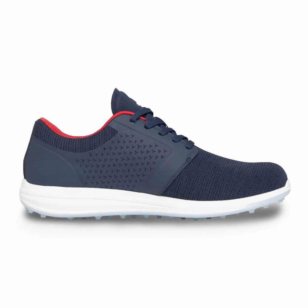 Cuater The Money Maker Golf Shoes - Navy/Red Golf Swing Stability