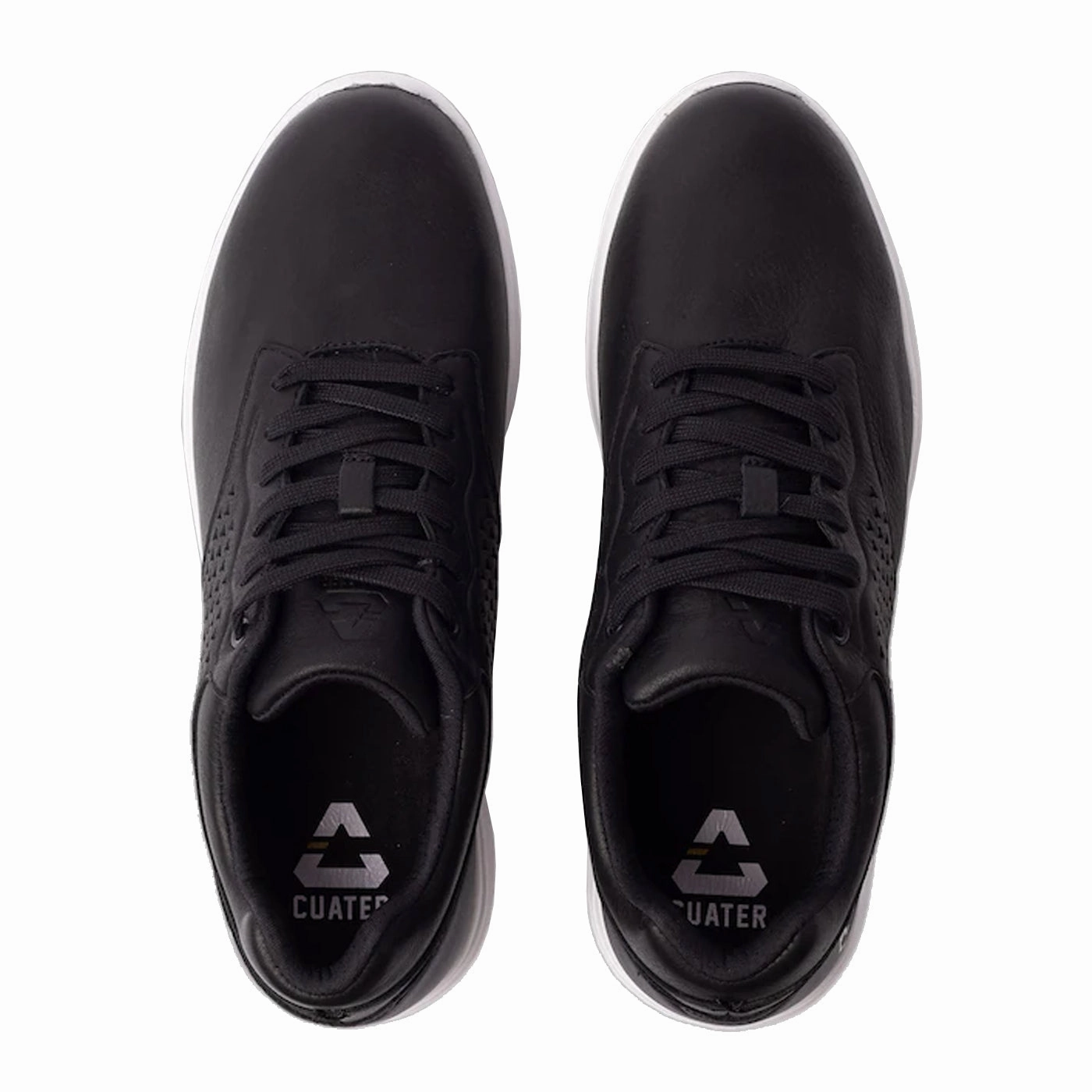 Cuater The Money Maker Luxe Golf Shoes - Black Chic Platform Sneakers